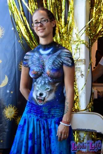 Vibrant Body Art and Elaborate Costumes at Fantasy Fest 2018, Key West