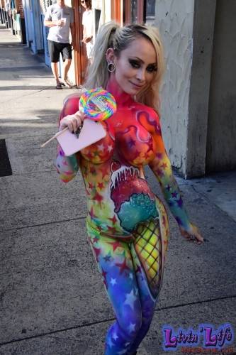 Vibrant Body Art and Elaborate Costumes at Fantasy Fest 2018, Key West