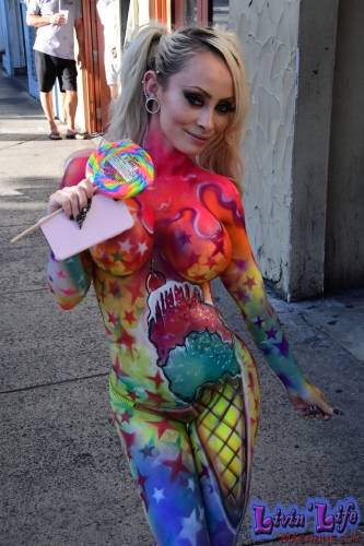Vibrant Body Art and Elaborate Costumes at Fantasy Fest 2018, Key West