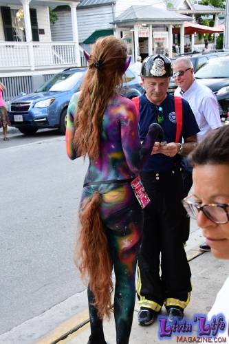 Vibrant Body Art and Elaborate Costumes at Fantasy Fest 2018, Key West