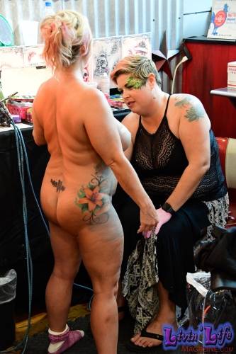Vibrant Body Art and Elaborate Costumes at Fantasy Fest 2018, Key West