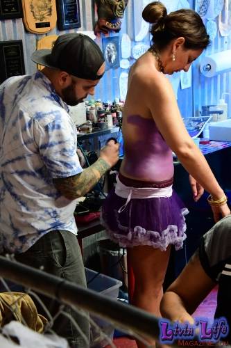 Vibrant Body Art and Elaborate Costumes at Fantasy Fest 2018, Key West