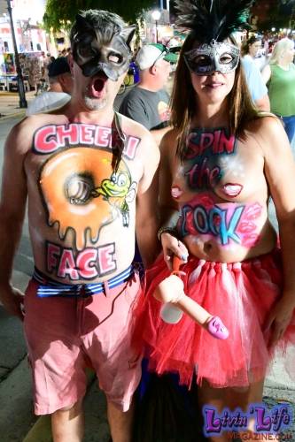 Vibrant Body Art and Elaborate Costumes at Fantasy Fest 2018, Key West