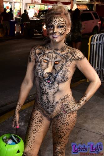 Vibrant Body Art and Elaborate Costumes at Fantasy Fest 2018, Key West