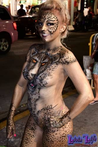 Vibrant Body Art and Elaborate Costumes at Fantasy Fest 2018, Key West