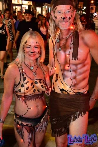 Vibrant Body Art and Elaborate Costumes at Fantasy Fest 2018, Key West