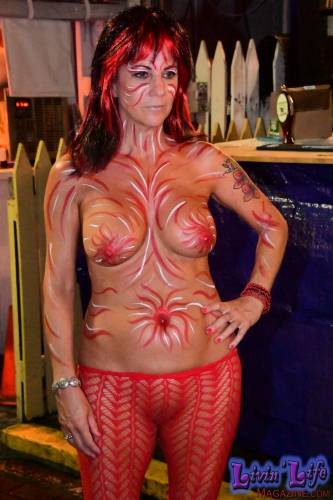 Vibrant Body Art and Elaborate Costumes at Fantasy Fest 2018, Key West