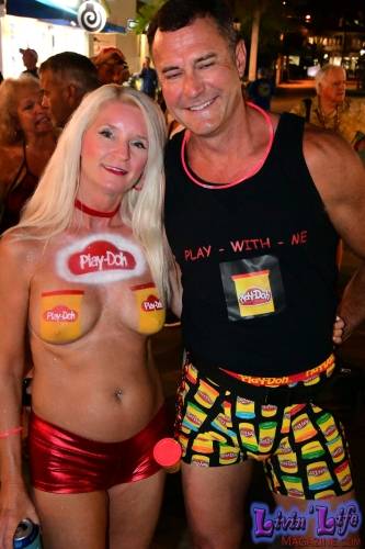 Vibrant Body Art and Elaborate Costumes at Fantasy Fest 2018, Key West