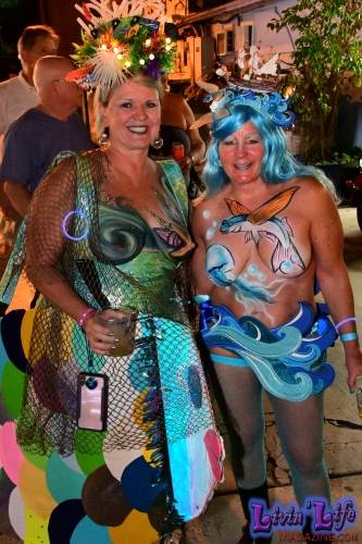 Vibrant Body Art and Elaborate Costumes at Fantasy Fest 2018, Key West