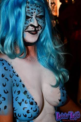Vibrant Body Art and Elaborate Costumes at Fantasy Fest 2018, Key West
