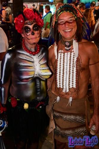 Vibrant Body Art and Elaborate Costumes at Fantasy Fest 2018, Key West