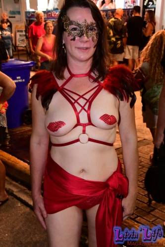 Vibrant Body Art and Elaborate Costumes at Fantasy Fest 2018, Key West