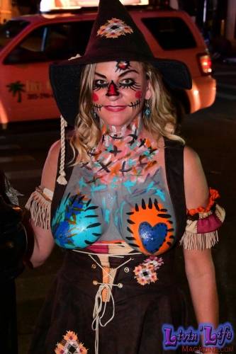 Vibrant Body Art and Elaborate Costumes at Fantasy Fest 2018, Key West
