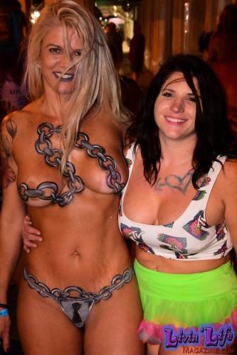 Vibrant Body Art and Elaborate Costumes at Fantasy Fest 2018, Key West