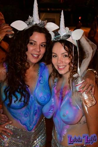 Vibrant Body Art and Elaborate Costumes at Fantasy Fest 2018, Key West