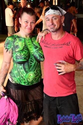 Vibrant Body Art and Elaborate Costumes at Fantasy Fest 2018, Key West