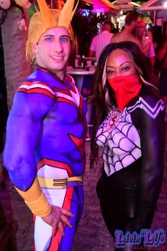 Vibrant Body Art and Elaborate Costumes at Fantasy Fest 2018, Key West
