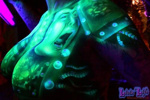 Vibrant Body Art and Elaborate Costumes at Fantasy Fest 2018, Key West