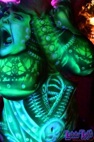 Vibrant Body Art and Elaborate Costumes at Fantasy Fest 2018, Key West