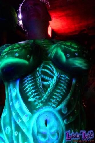Vibrant Body Art and Elaborate Costumes at Fantasy Fest 2018, Key West