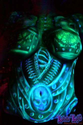 Vibrant Body Art and Elaborate Costumes at Fantasy Fest 2018, Key West