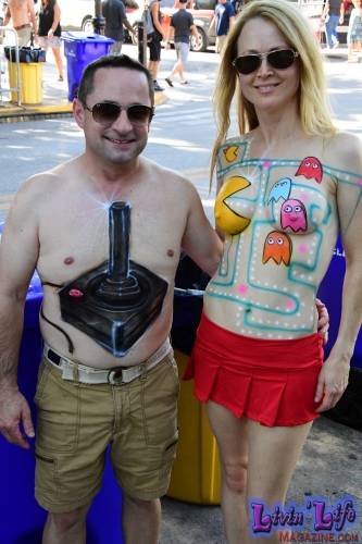 Vibrant Body Art and Elaborate Costumes at Fantasy Fest 2018, Key West