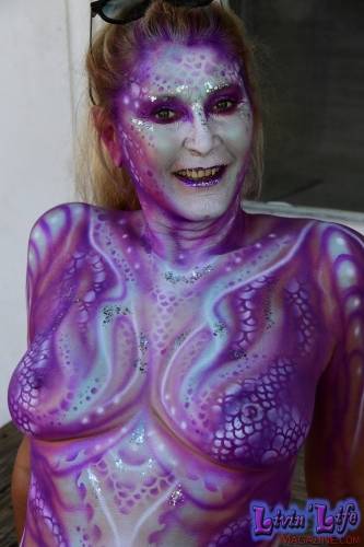 Vibrant Body Art and Elaborate Costumes at Fantasy Fest 2018, Key West