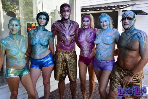 Vibrant Body Art and Elaborate Costumes at Fantasy Fest 2018, Key West