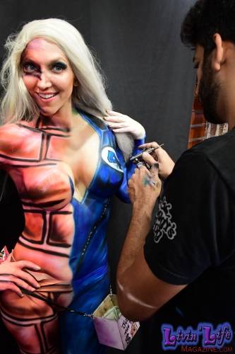 Vibrant Body Art and Elaborate Costumes at Fantasy Fest 2018, Key West