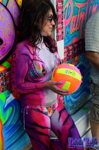 Vibrant Body Art and Elaborate Costumes at Fantasy Fest 2018, Key West