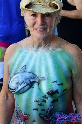 Vibrant Body Art and Elaborate Costumes at Fantasy Fest 2018, Key West