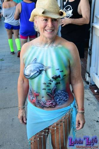 Vibrant Body Art and Elaborate Costumes at Fantasy Fest 2018, Key West