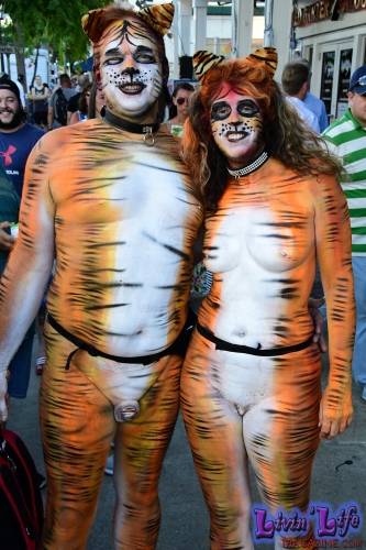 Vibrant Body Art and Elaborate Costumes at Fantasy Fest 2018, Key West