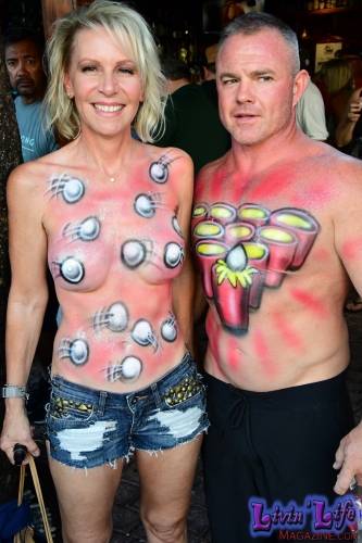 Vibrant Body Art and Elaborate Costumes at Fantasy Fest 2018, Key West