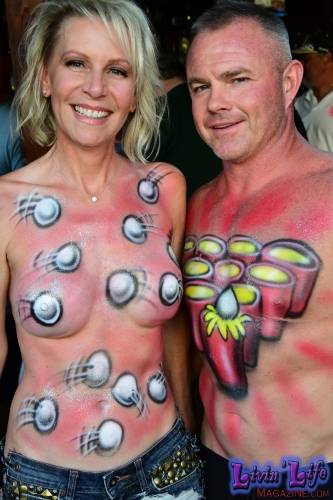 Vibrant Body Art and Elaborate Costumes at Fantasy Fest 2018, Key West