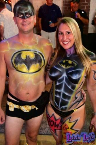 Vibrant Body Art and Elaborate Costumes at Fantasy Fest 2018, Key West