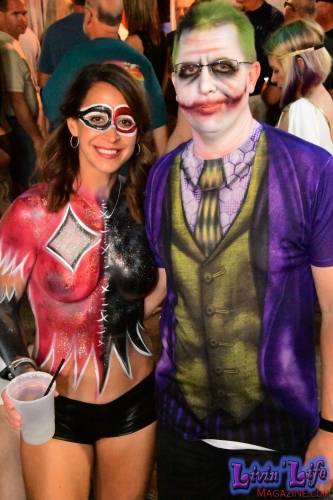 Vibrant Body Art and Elaborate Costumes at Fantasy Fest 2018, Key West