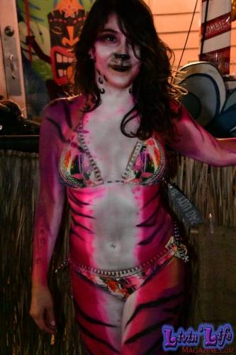 Vibrant Body Art and Elaborate Costumes at Fantasy Fest 2018, Key West