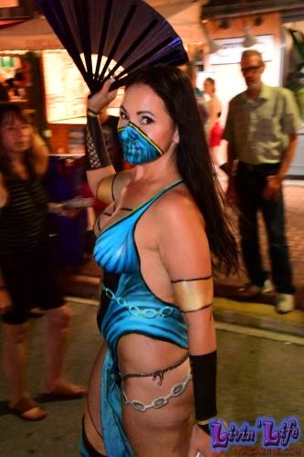 Vibrant Body Art and Elaborate Costumes at Fantasy Fest 2018, Key West