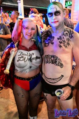 Vibrant Body Art and Elaborate Costumes at Fantasy Fest 2018, Key West