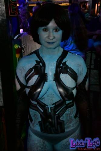 Vibrant Body Art and Elaborate Costumes at Fantasy Fest 2018, Key West
