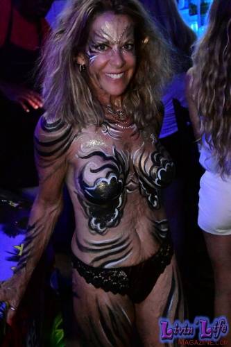 Vibrant Body Art and Elaborate Costumes at Fantasy Fest 2018, Key West
