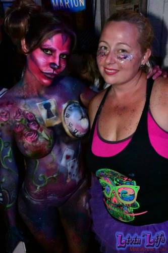 Vibrant Body Art and Elaborate Costumes at Fantasy Fest 2018, Key West