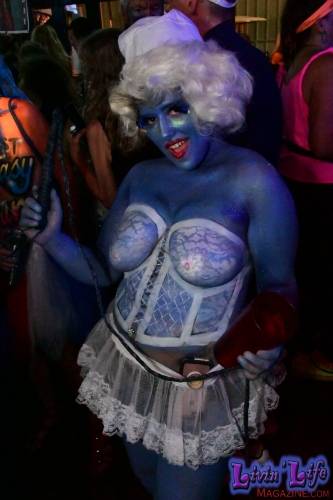 Vibrant Body Art and Elaborate Costumes at Fantasy Fest 2018, Key West