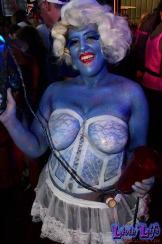 Vibrant Body Art and Elaborate Costumes at Fantasy Fest 2018, Key West