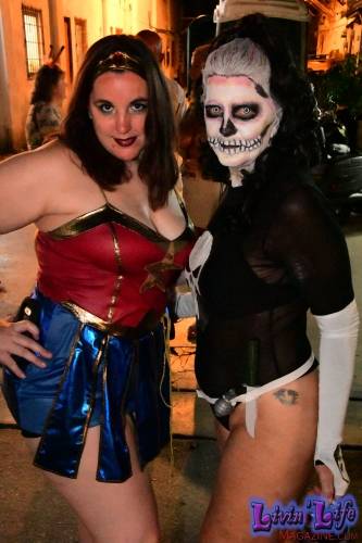 Vibrant Body Art and Elaborate Costumes at Fantasy Fest 2018, Key West