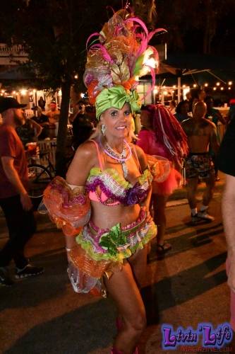 Vibrant Body Art and Elaborate Costumes at Fantasy Fest 2018, Key West