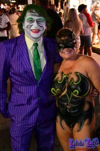 Vibrant Body Art and Elaborate Costumes at Fantasy Fest 2018, Key West
