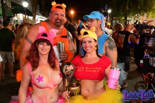 Vibrant Body Art and Elaborate Costumes at Fantasy Fest 2018, Key West