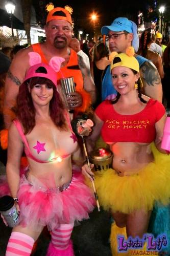 Vibrant Body Art and Elaborate Costumes at Fantasy Fest 2018, Key West